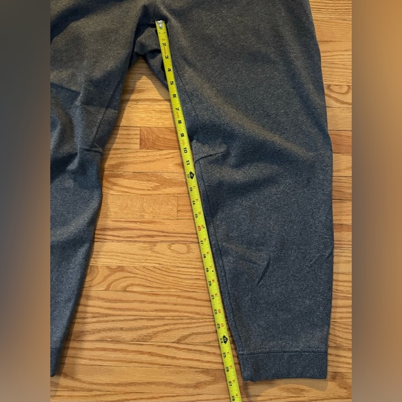 Grey men’s Lululemon track pants. Discipline model (?), but with ankle cuffs - C - Picture 2 of 5